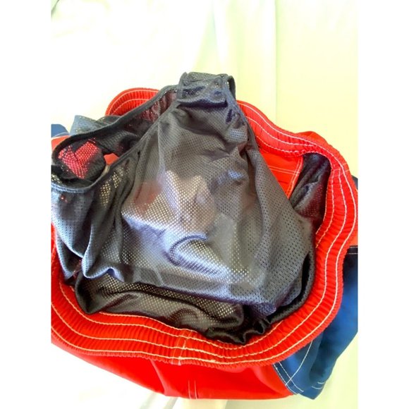 Old Navy Swim Trunks Drawstring Pockets Lined Mens XXL 44” Waist 22” Long - Picture 7 of 8